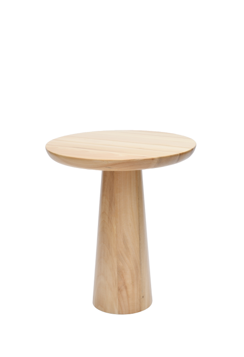 Natural Mushroom Side Table