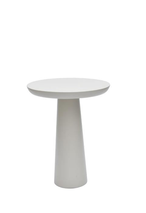 Mink Mushroom Side Table