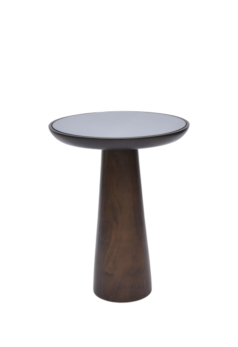 Mirror Mushroom Side Table