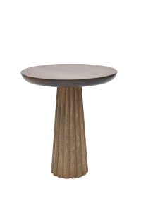 Walnut Banana Side Table