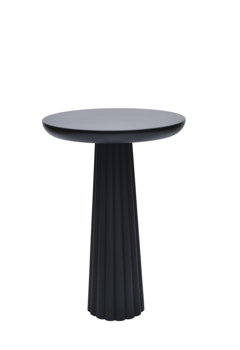 Black Banana Side Table