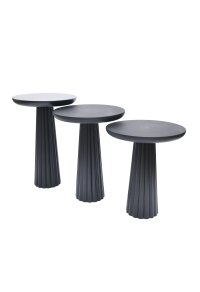 Black Banana Side Table