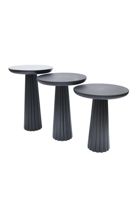 Black Banana Side Table