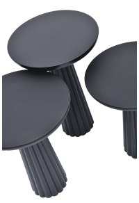 Black Banana Side Table
