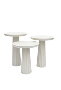 Mink Banana Side Table