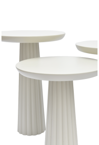 Mink Banana Side Table