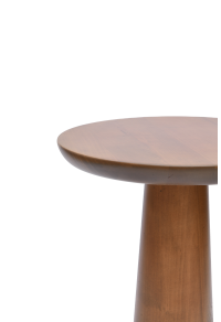  Walnut Mushroom Side Table