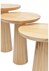 Natural Banana Side Table