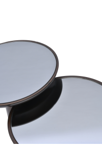 Mirror Mushroom Side Table