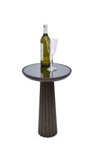 Mirror Banana Side Table