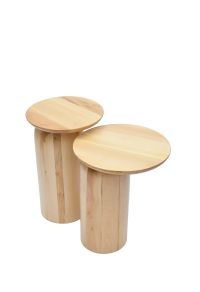 Natural Pineapple Side Table